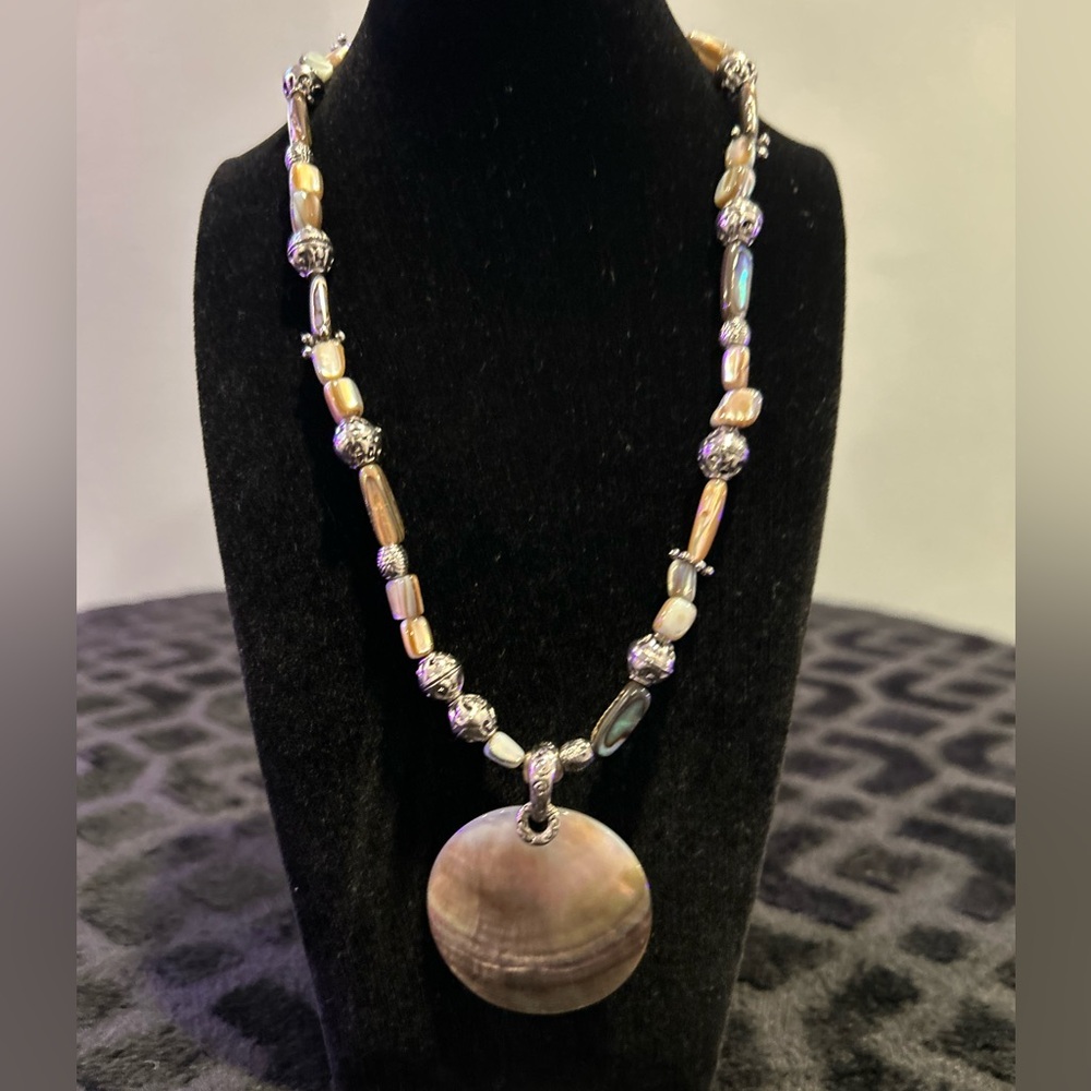 Park Lane ‘Aloha’ Genuine Abalone Necklace